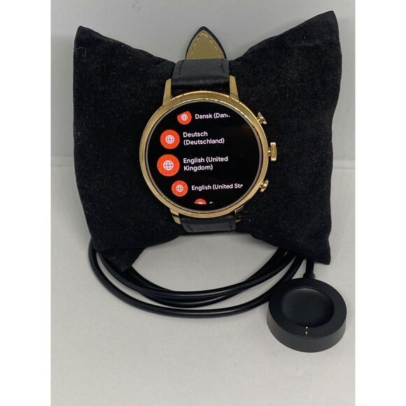 Fossil Gen 4 Authentic Digital Dial Smart Watch Custom Band FTW6018 AB191 - Picture 1 of 10